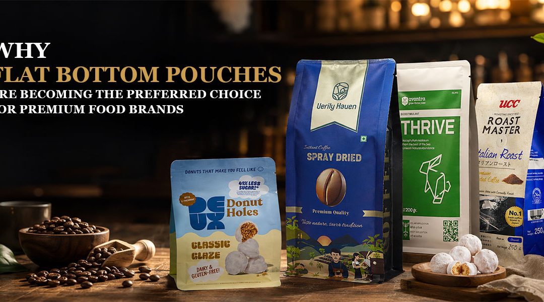 Why Flat Bottom Pouches Are Becoming the Preferred Choice for Premium Food Brands