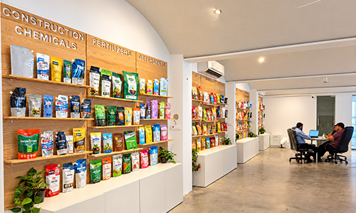 SwissPack Gujarat product display showroom